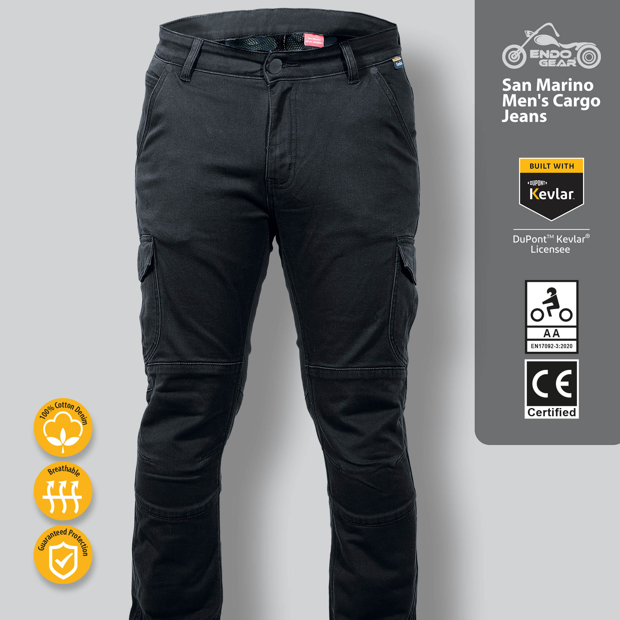 San Marino-Noir Men's Jeans