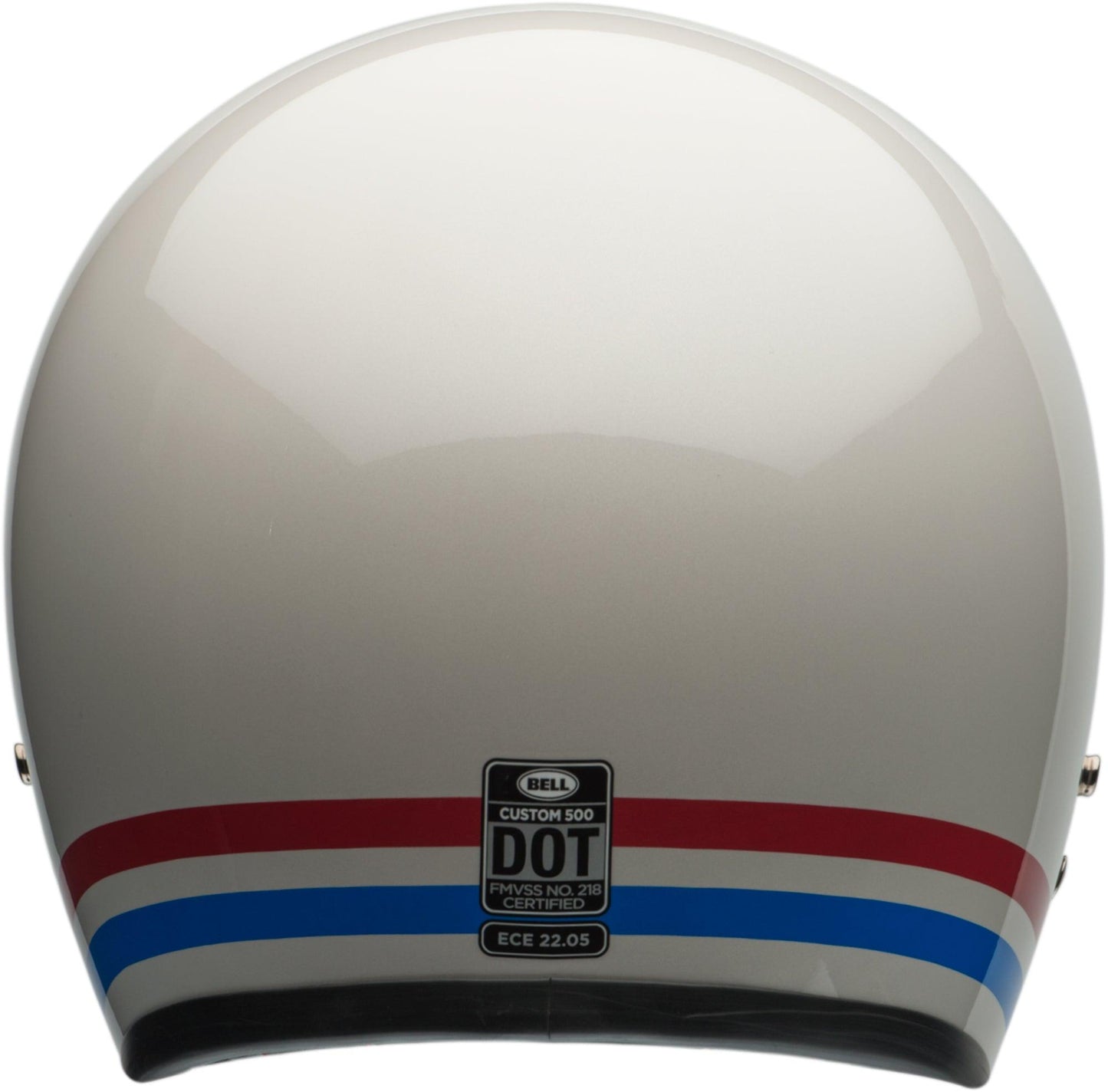 Custom 500: Stripes Pearl White