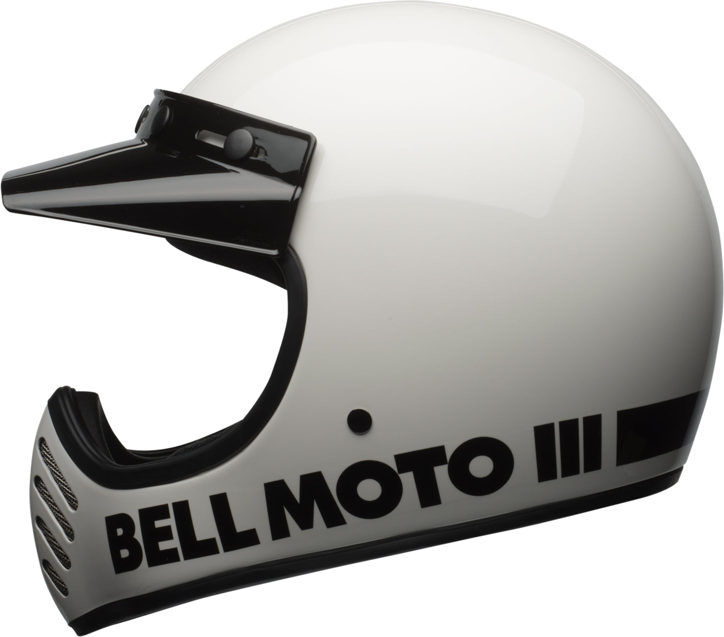 Moto-3: Classic Gloss White