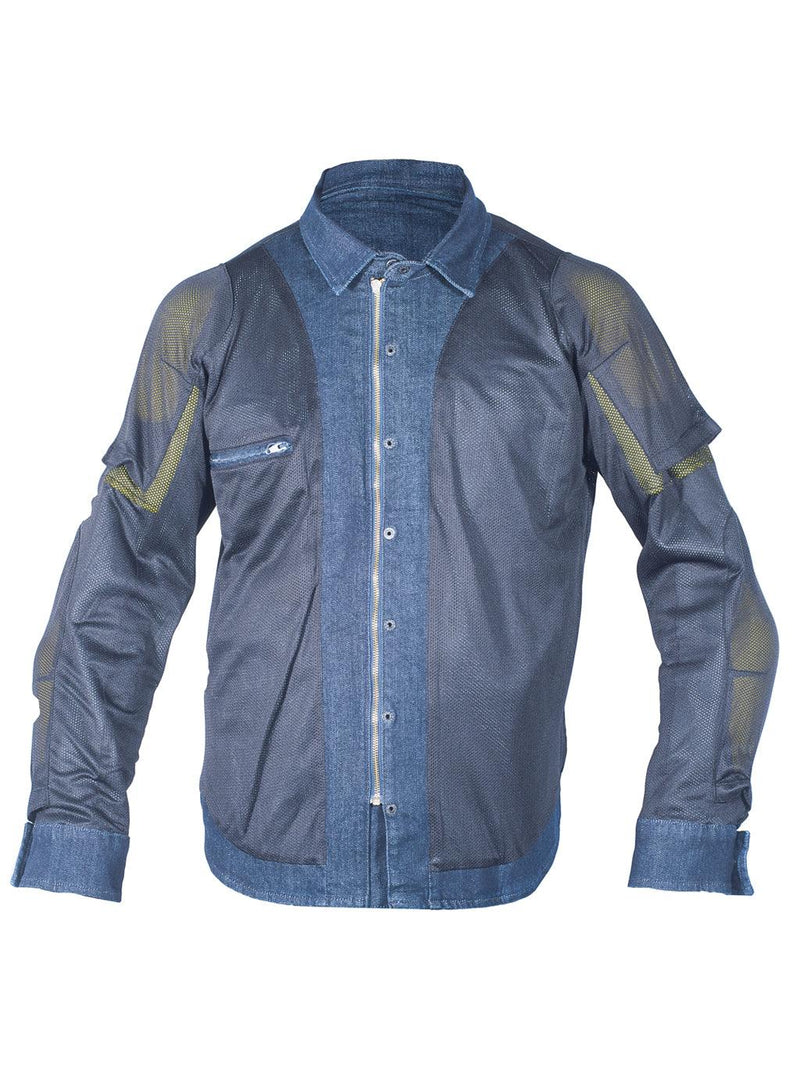 Denim riding shirt hotsell
