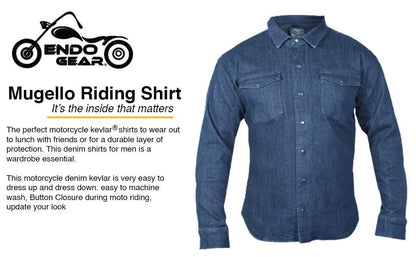 Men's Mugello Riding Shirt | Mugello Riding Shirt |  EndoGear