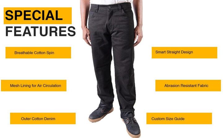 Black Rider Jeans | Men's Black Rider Jeans | EndoGear