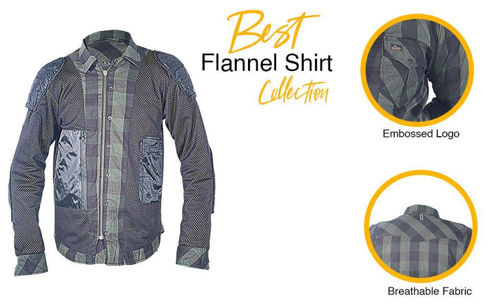 Cruiser Flannel Shirt | Cotton Flannel Shirt | EndoGear