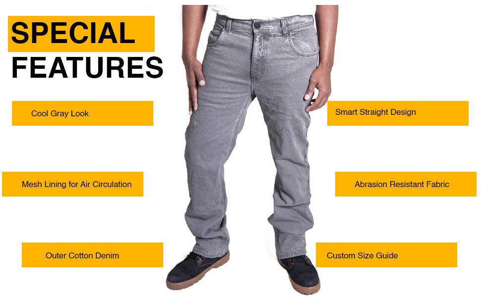 Men's Grey Rider Jeans | Grey Rider Jeans | EndoGear
