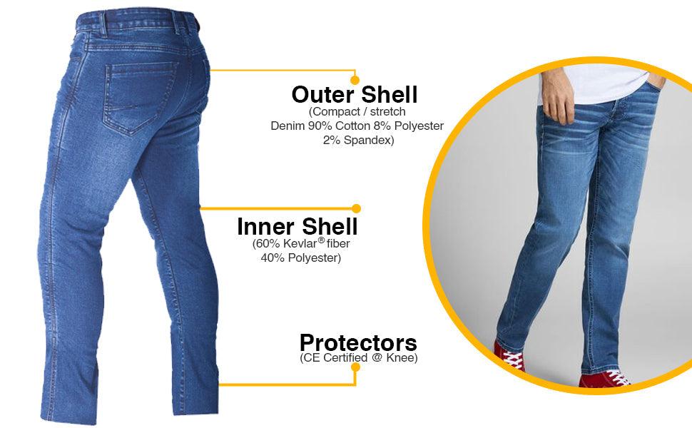 Men's Silver Stone Jeans | Silver Stone Cotton Jeans | EndoGear