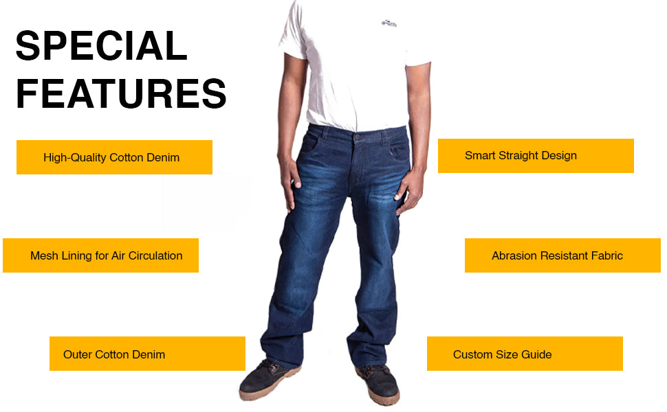 Men's Navy Blue Jeans | Detroit Navy Blue Jeans | EndoGear