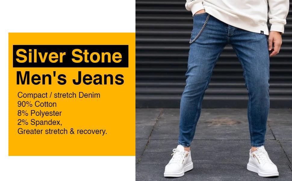 Men's Silver Stone Jeans | Silver Stone Cotton Jeans | EndoGear