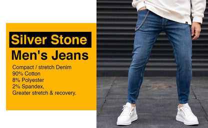 Men's Silver Stone Jeans | Silver Stone Cotton Jeans | EndoGear