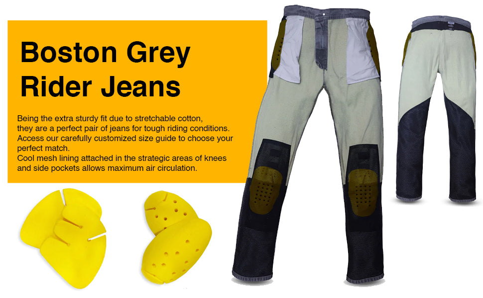 Men's Grey Rider Jeans | Grey Rider Jeans | EndoGear