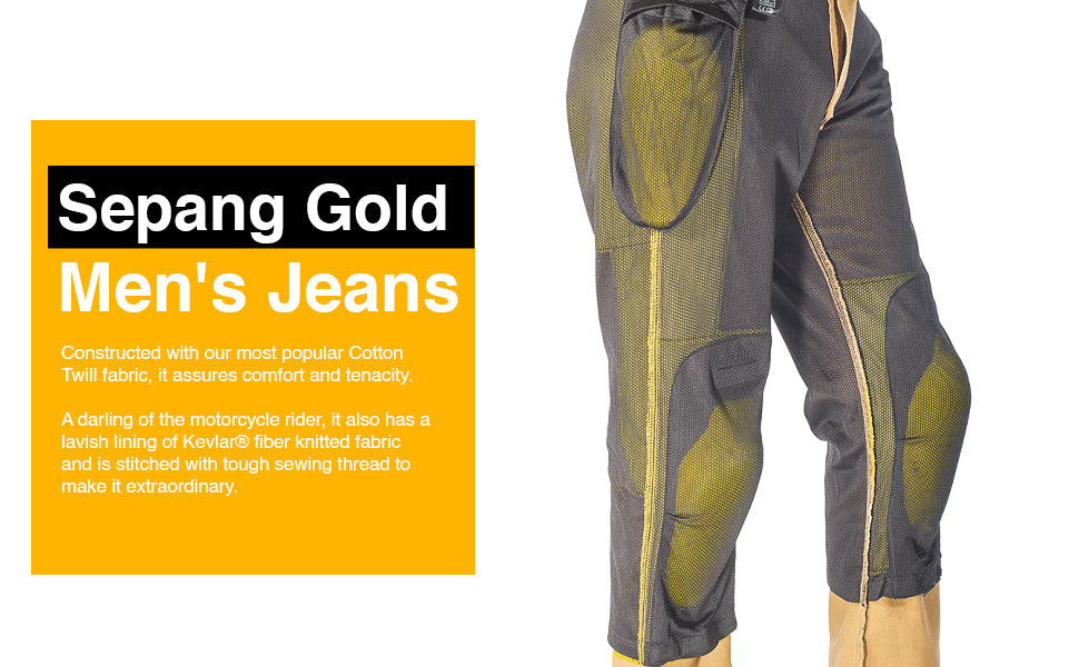 Men's Gold Sepang Jeans | Gold Sepang Jeans | EndoGear