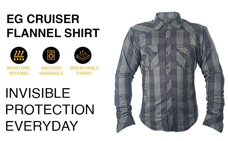 Cruiser Flannel Shirt | Cotton Flannel Shirt | EndoGear