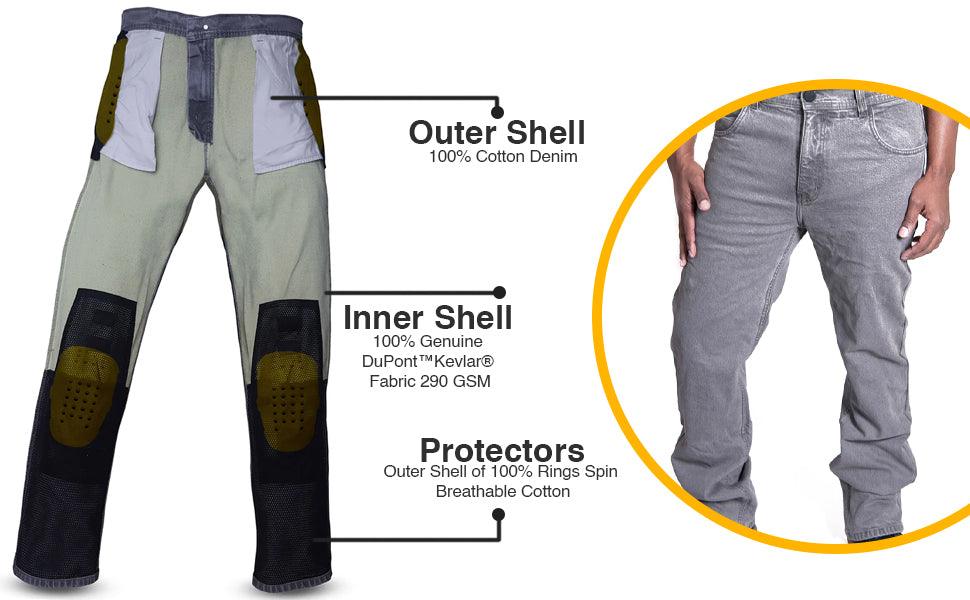 Men's Grey Rider Jeans | Grey Rider Jeans | EndoGear