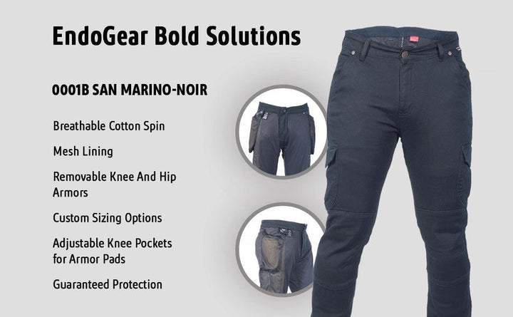 Men's Merino Noir Jeans | Merino Noir Jeans | EndoGear