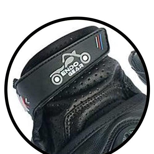 Black Beetle Gloves | Motorcycle Leather Gloves | EndoGear