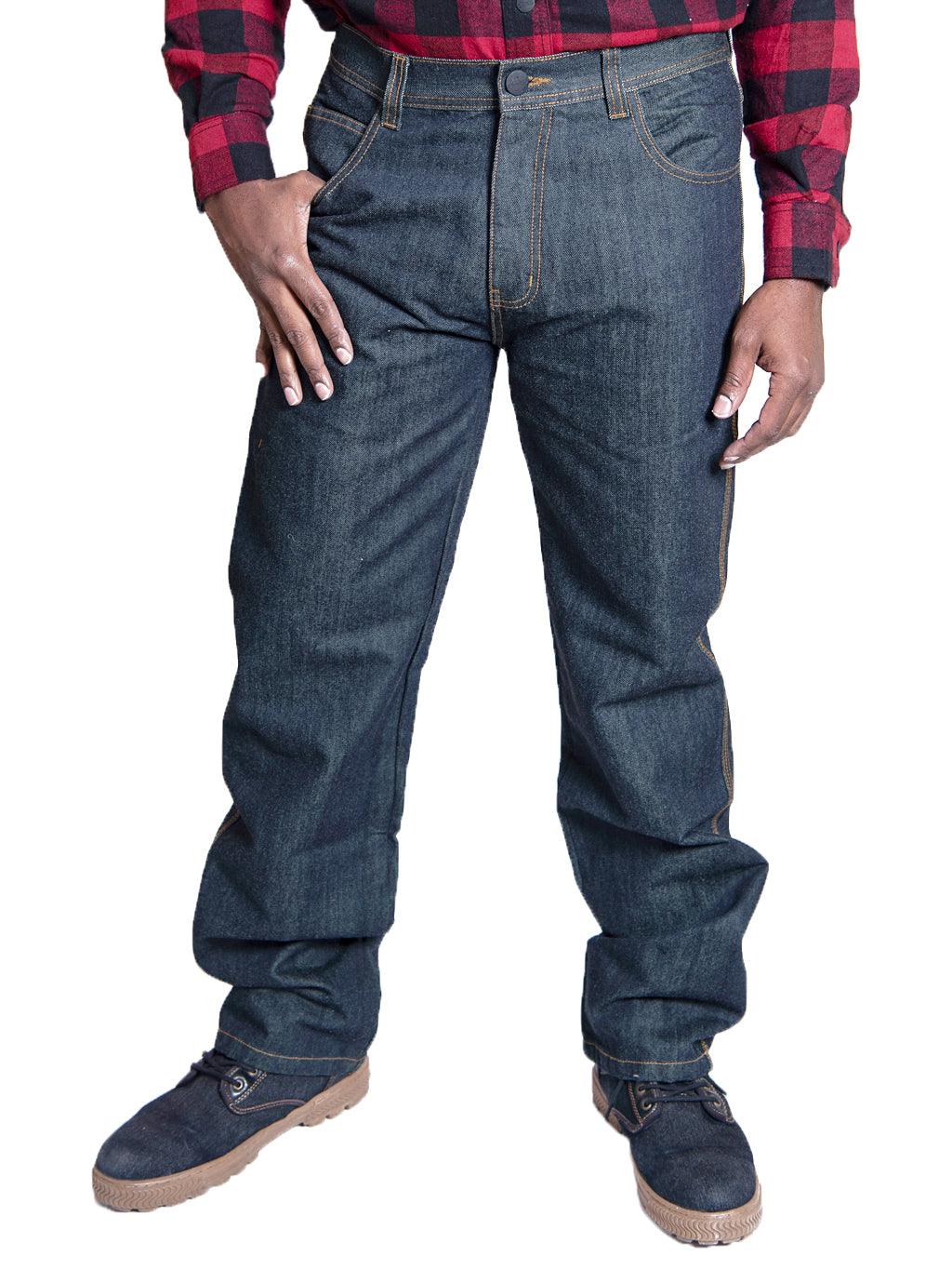 Men's Denim Biker Jeans | Blue Denim Biker Jeans | EndoGear