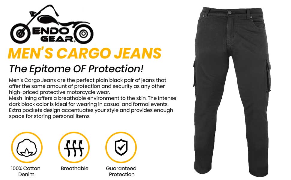 Men's Cargo Jeans