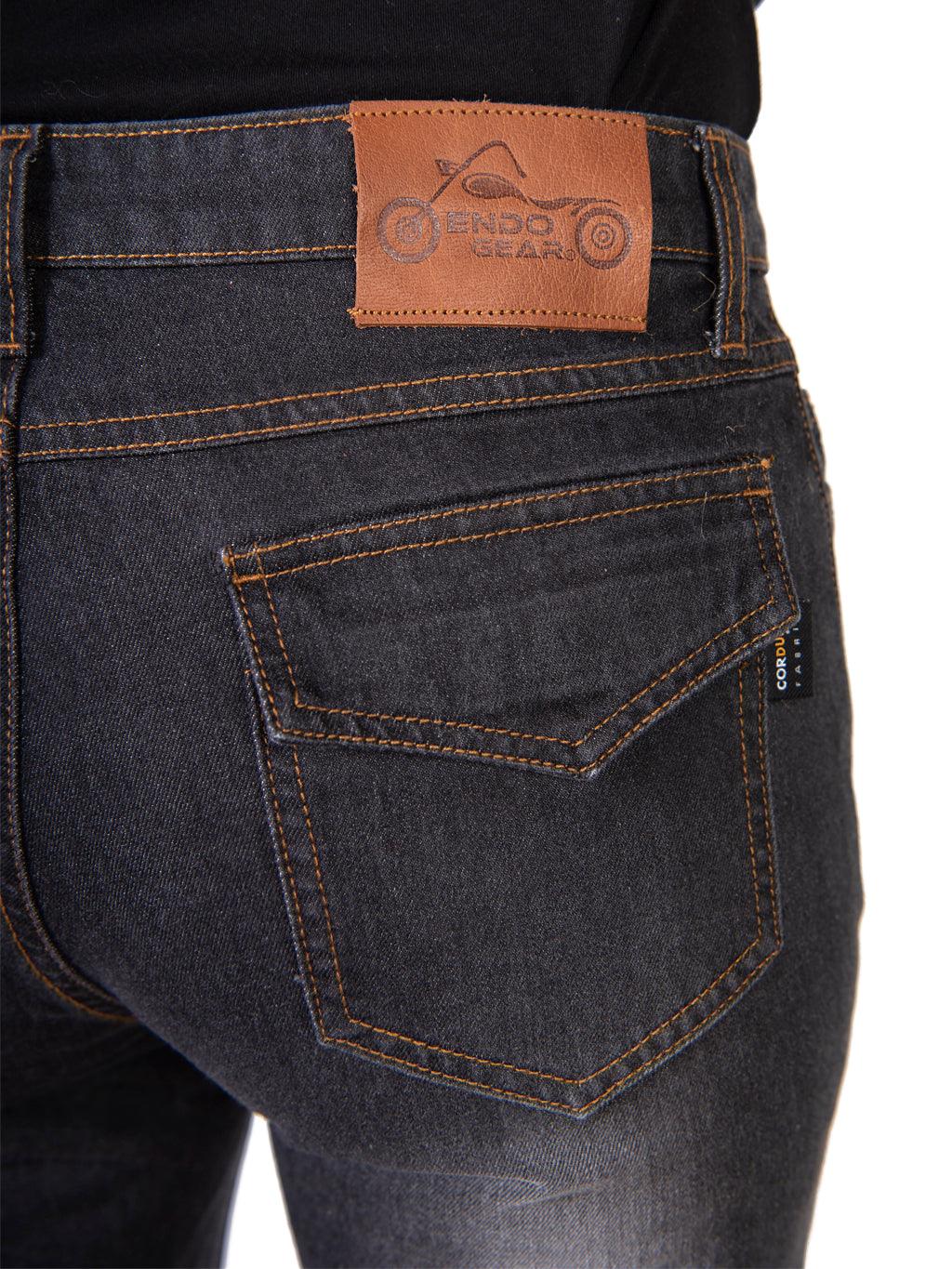 Moto biker jeans women's