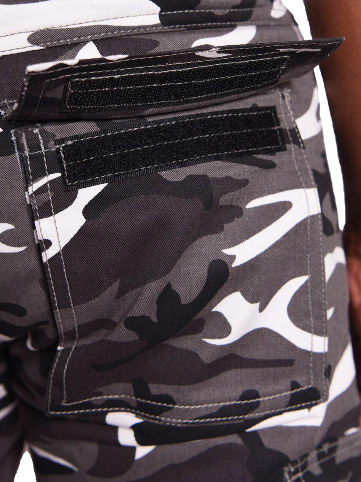 Denim Camouflage Pants for Men
