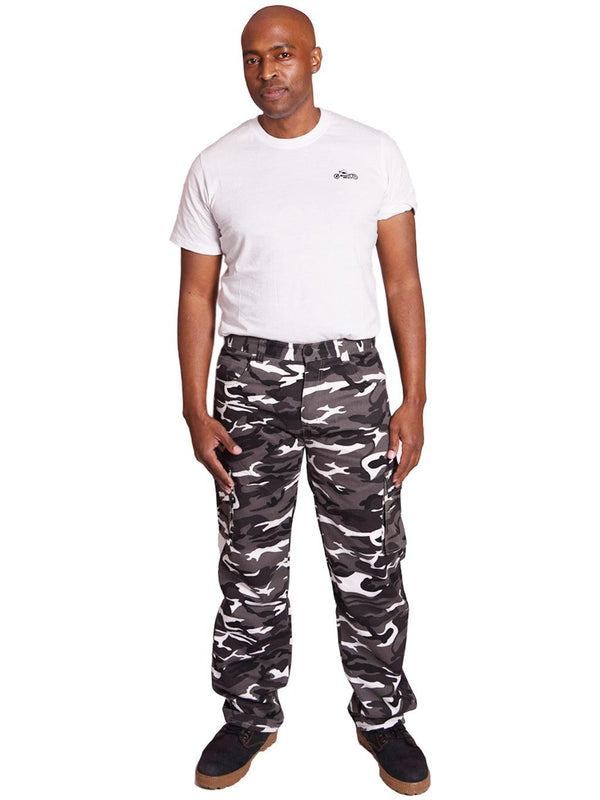 Men's Camo Denim Jeans