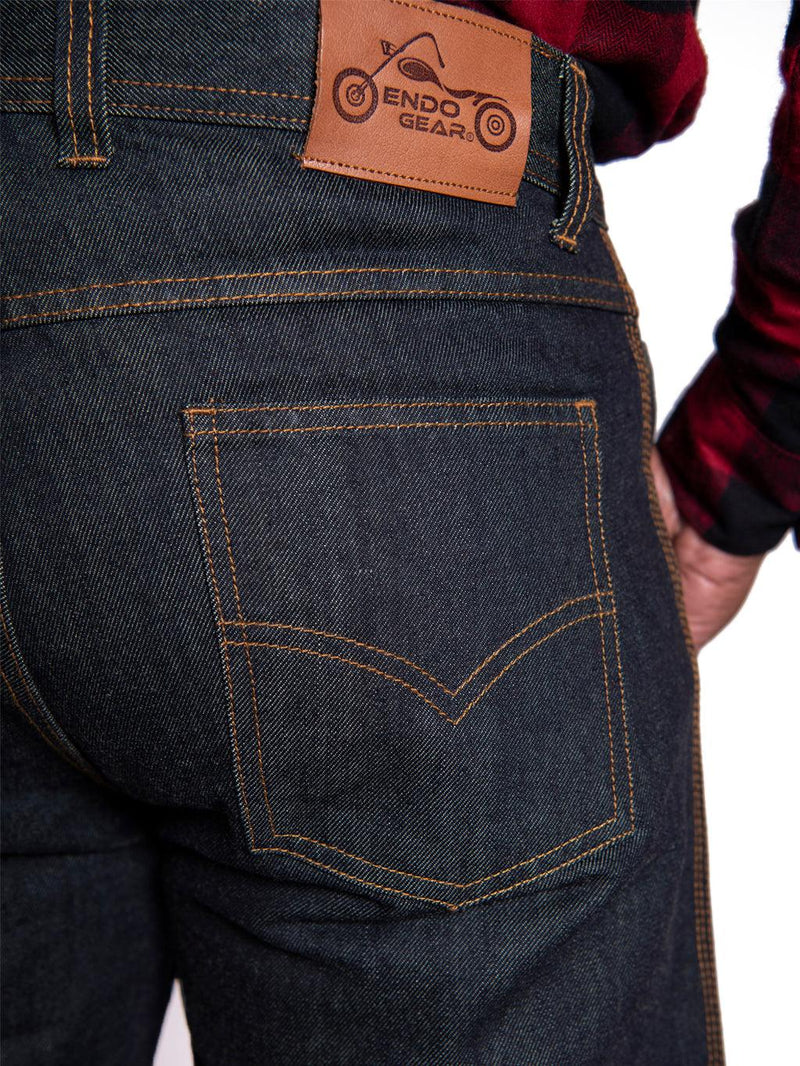 Men s Denim Biker Jeans Blue Denim Biker Jeans EndoGear