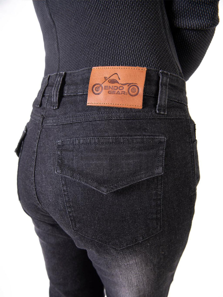 women's black moto skinny jeans
