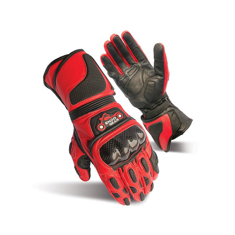 warm Leather Motorcycle Gloves