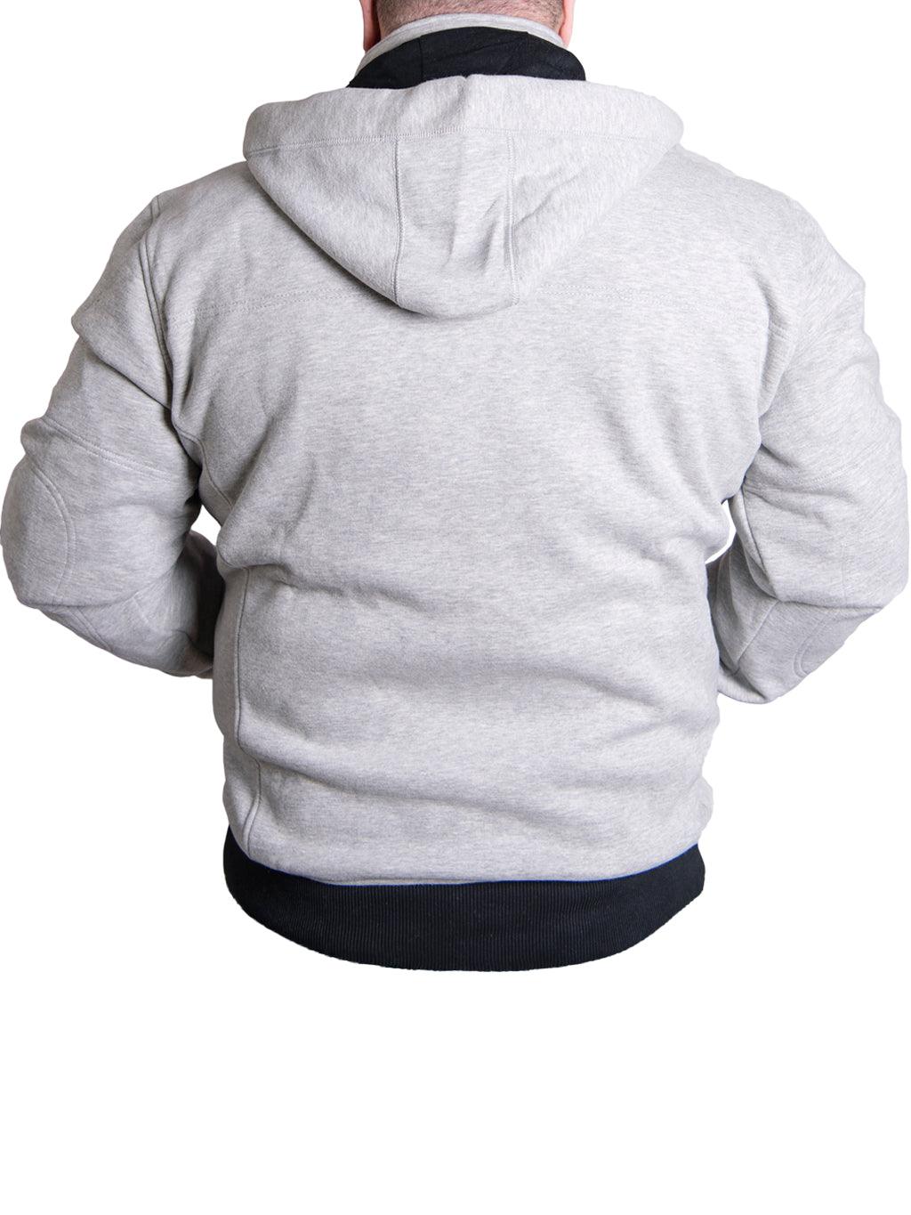 Kevlar® Motorcycle Hoodie - Grey/Black